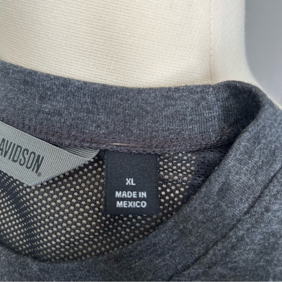 H-D Women’s Mesh Inset Muscle Tee.  EUC. - Picture 9 of 9